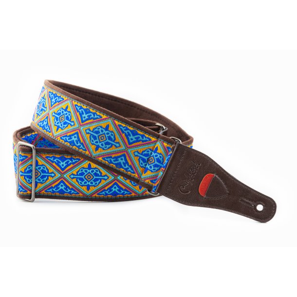 RightOn! Hafa Blue Guitar Strap